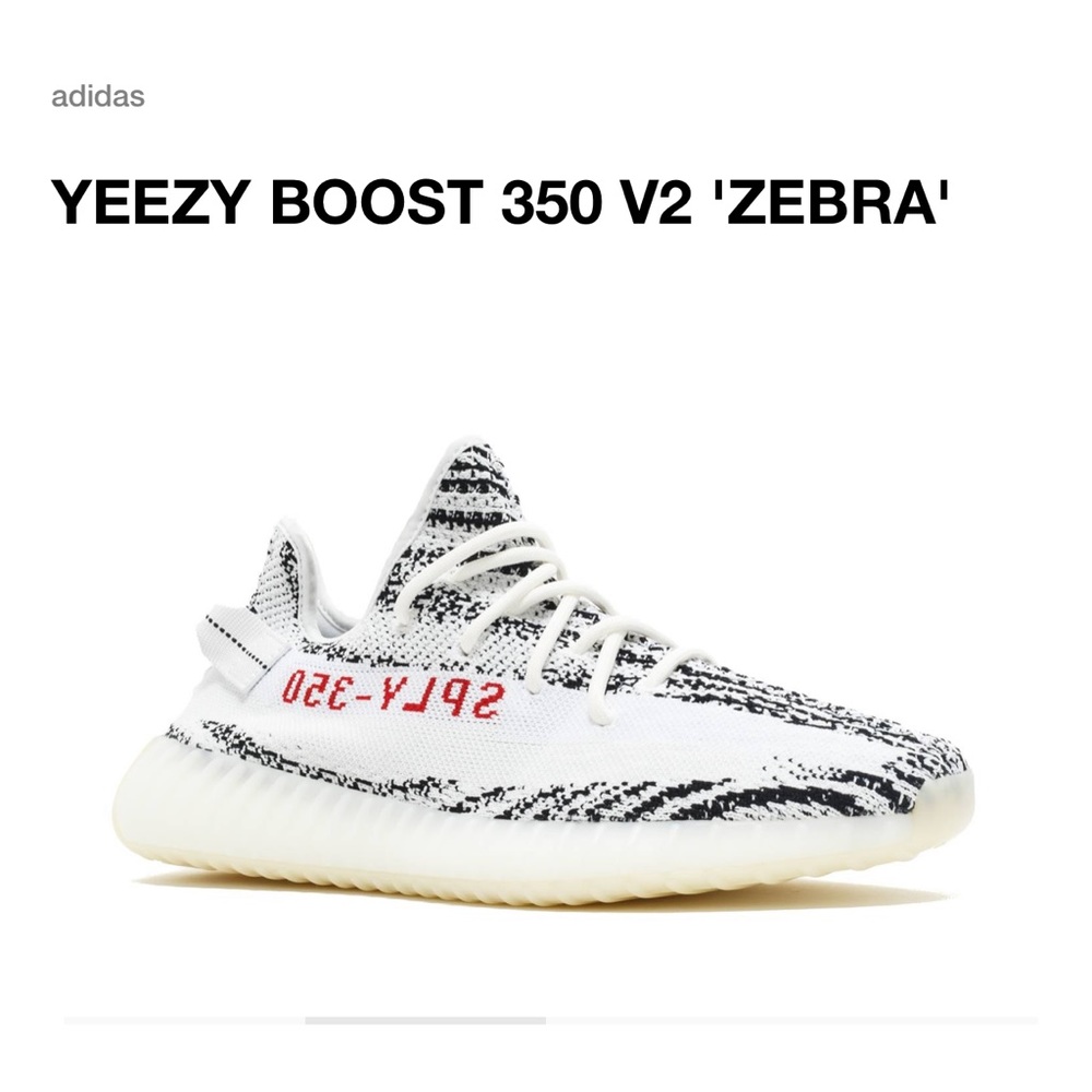 Yeezy Boast 359 V2 Zebra